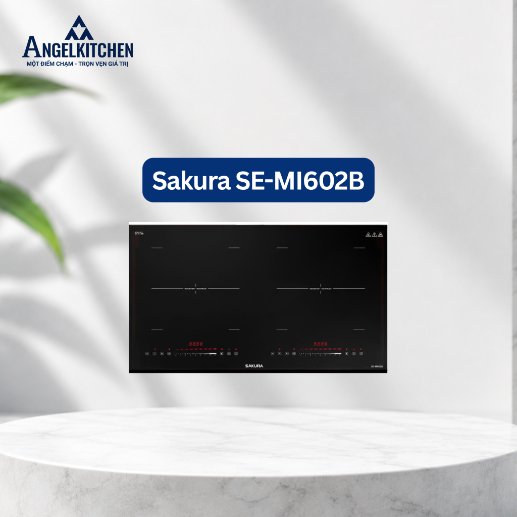 Bếp điện từ đôi Sakura SE-MI602B