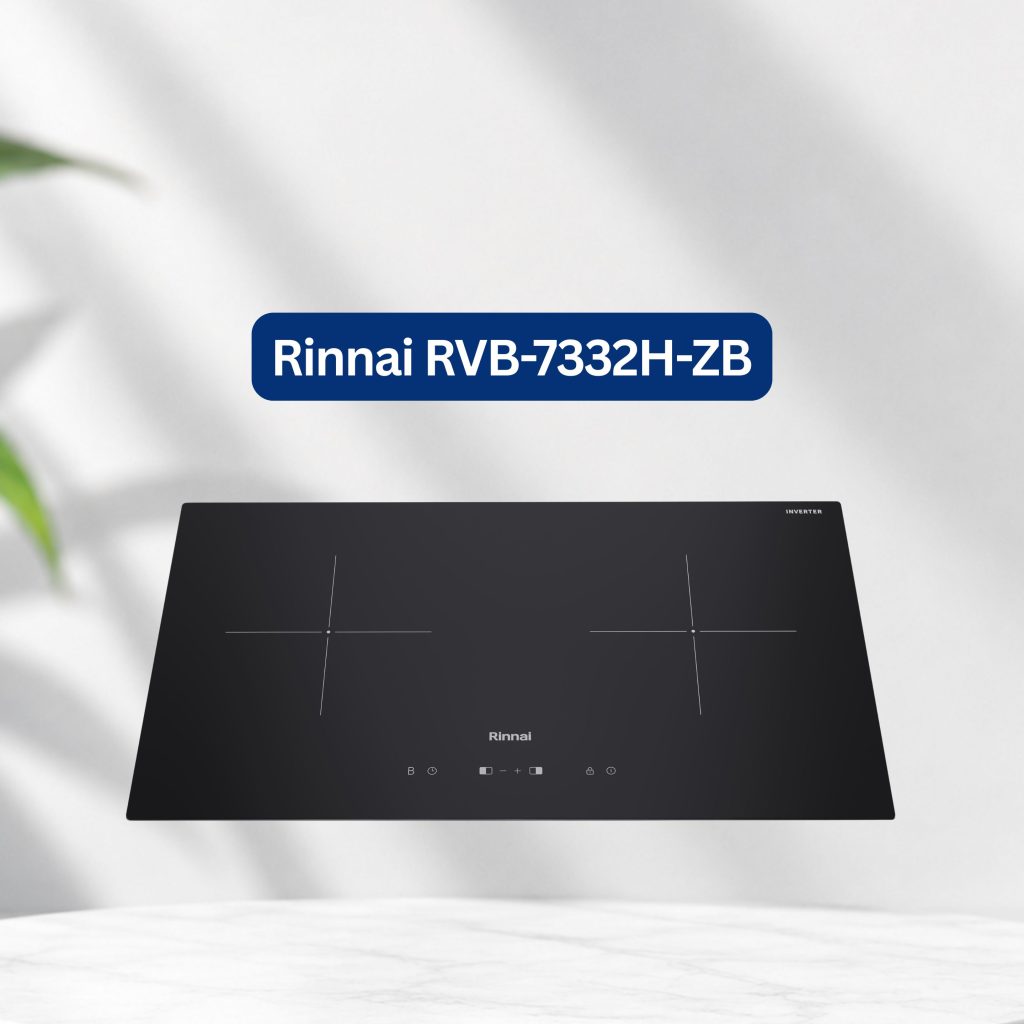 Bếp từ âm 2 vùng nấu Rinnai RVB-7332H-ZB