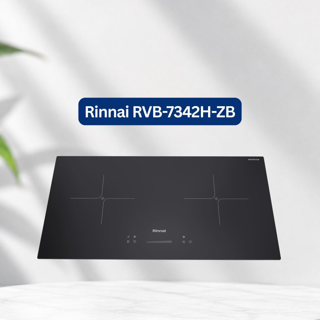 Bếp từ âm 2 vùng nấu Rinnai RVB-7342H-ZB