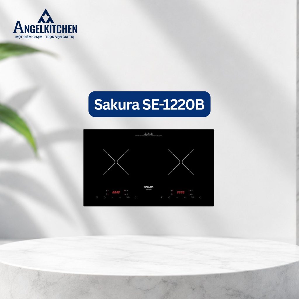 Bếp từ đôi Sakura SE-1220B