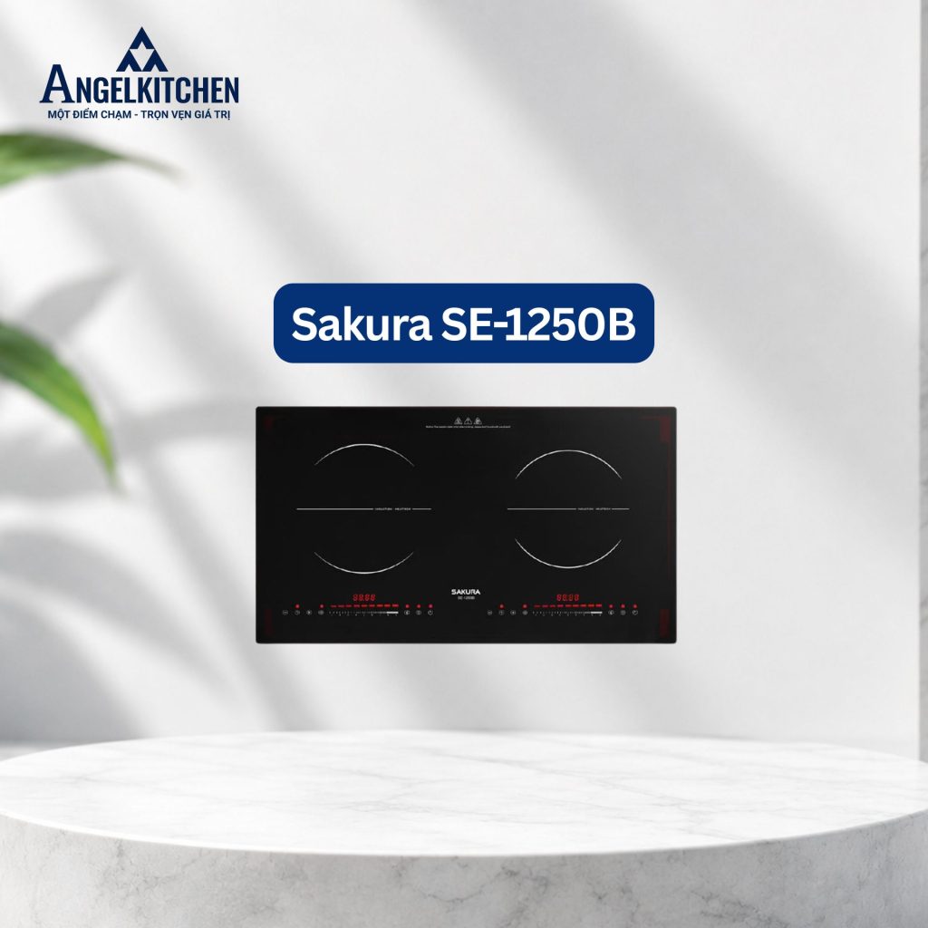 Bếp từ công nghệ Heattech Sakura SE-1250B